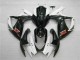 Branco Preto Abs Plásticos GSXR 600 / 750 K6 2006-2007