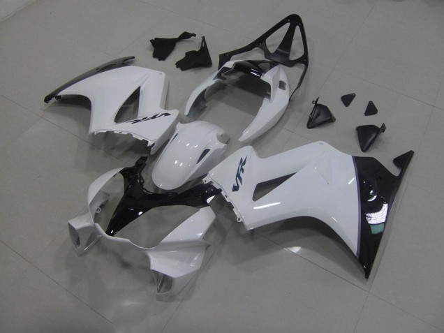 Branco Preto Abs Plásticos VFR 800 2002-2013 Branco Preto Abs Plásticos VFR 800 2002-2013