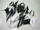 Branco Preto Abs Plásticos ZX6R 2013-2018 Branco Preto Abs Plásticos ZX6R 2013-2018