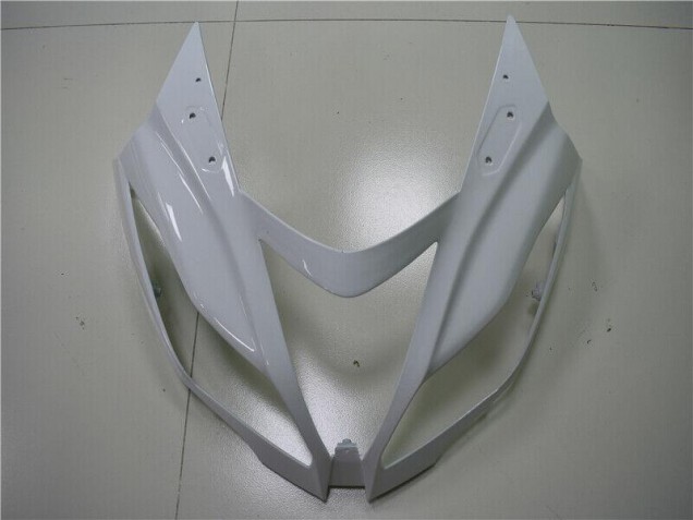 Branco Preto Abs Plásticos ZX6R 2013-2018 Branco Preto Abs Plásticos ZX6R 2013-2018