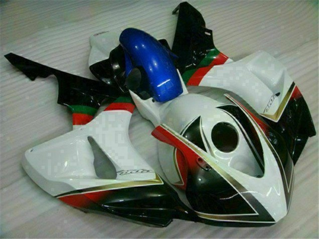 Branco Preto Carenagem CBR 1000RR 2006-2007 Branco Preto Carenagem CBR 1000RR 2006-2007