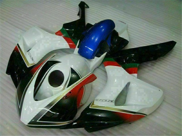 Branco Preto Carenagem CBR 1000RR 2006-2007 Branco Preto Carenagem CBR 1000RR 2006-2007