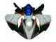 Branco Preto Carenagem CBR 1000RR 2006-2007 Branco Preto Carenagem CBR 1000RR 2006-2007
