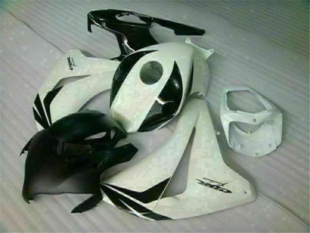 Branco Preto Carenagem CBR 1000RR 2008-2011 Branco Preto Carenagem CBR 1000RR 2008-2011