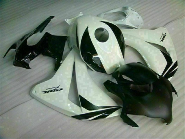 Branco Preto Carenagem CBR 1000RR 2008-2011 Branco Preto Carenagem CBR 1000RR 2008-2011