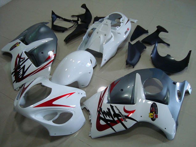 Branco Preto Carenagem GSXR 1300 Hayabusa 1996-2007 Branco Preto Carenagem GSXR 1300 Hayabusa 1996-2007