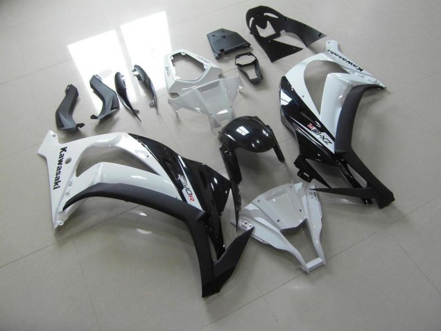 Branco Preto Carenagem ZX10R 2016-2019 Branco Preto Carenagem ZX10R 2016-2019