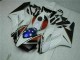 Branco Preto Carroçaria CBR 1000RR 2004-2005 Branco Preto Carroçaria CBR 1000RR 2004-2005