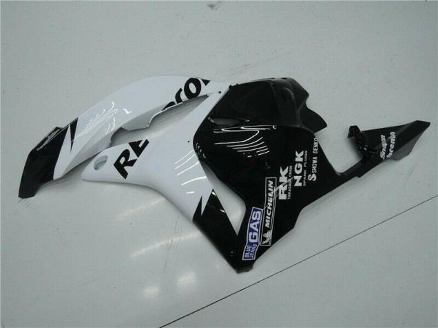 Branco Preto Carroçaria CBR 600RR 2009-2012 Branco Preto Carroçaria CBR 600RR 2009-2012
