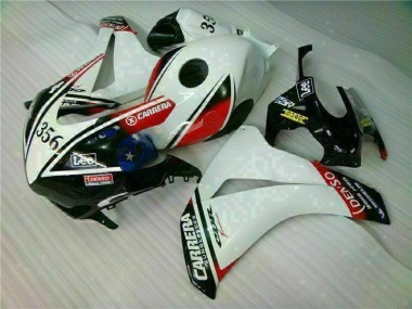 Branco Preto Injeção Kit Carenagem CBR 1000RR 2008-2011