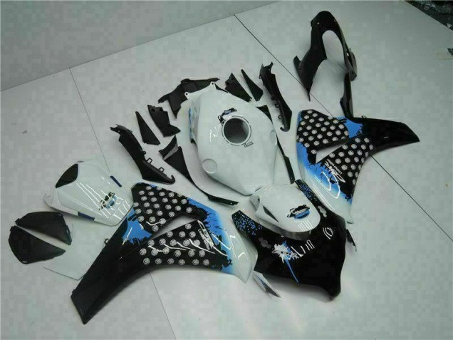 Branco Preto Injeção Kit Carenagem CBR 1000RR 2008-2011 Branco Preto Injeção Kit Carenagem CBR 1000RR 2008-2011
