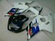 Branco Preto Injeção Kits Carenagem GSXR 600 / 750 K4 2004-2005 Branco Preto Injeção Kits Carenagem GSXR 600 / 750 K4 2004-2005