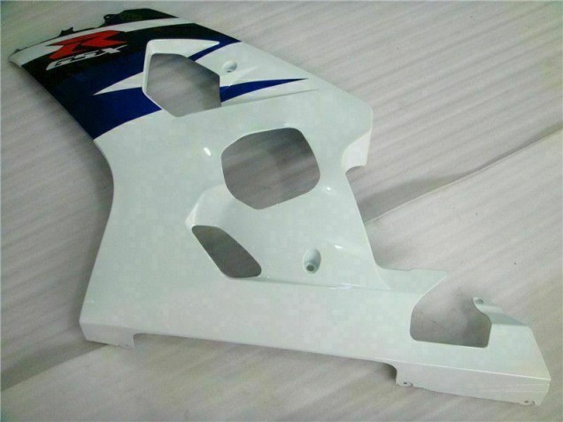 Branco Preto Injeção Kits Carenagem GSXR 600 / 750 K4 2004-2005 Branco Preto Injeção Kits Carenagem GSXR 600 / 750 K4 2004-2005