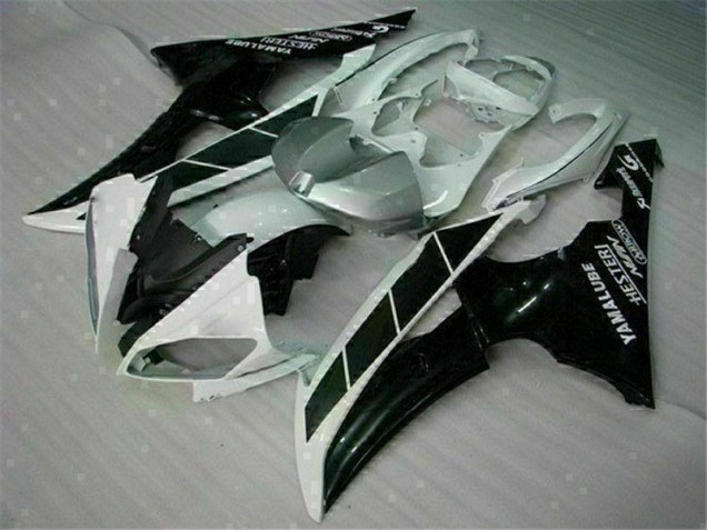 Branco Preto Injeção Kits Carenagem R6 2008-2016 Branco Preto Injeção Kits Carenagem R6 2008-2016