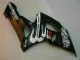 Branco Preto Kit Carenagem GSXR 1000 K5 2005-2006 Branco Preto Kit Carenagem GSXR 1000 K5 2005-2006