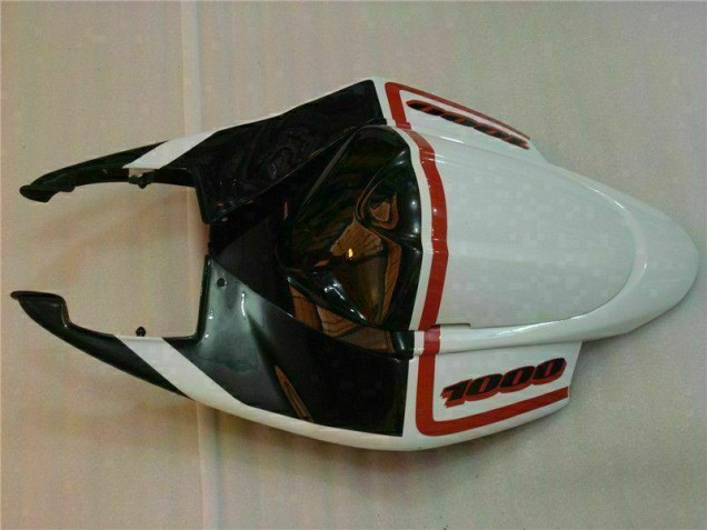 Branco Preto Kit Carenagem GSXR 1000 K5 2005-2006 Branco Preto Kit Carenagem GSXR 1000 K5 2005-2006