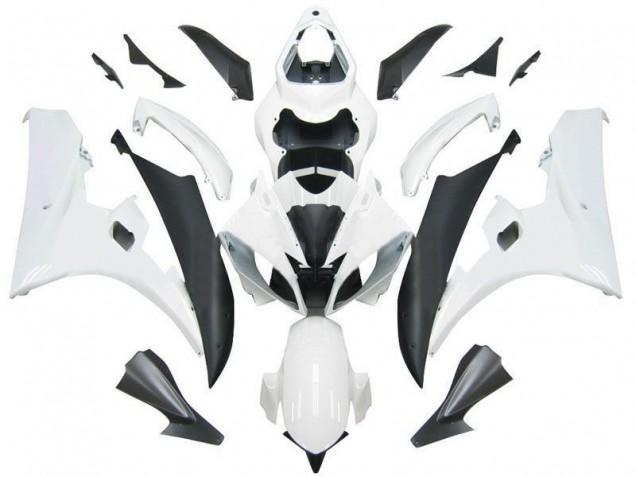 Branco Preto Kit Carenagem R6 2006-2007 Branco Preto Kit Carenagem R6 2006-2007