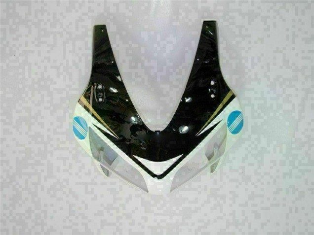 Branco Preto Kit Completo Carenagem CBR 600RR 2003-2004 Branco Preto Kit Completo Carenagem CBR 600RR 2003-2004