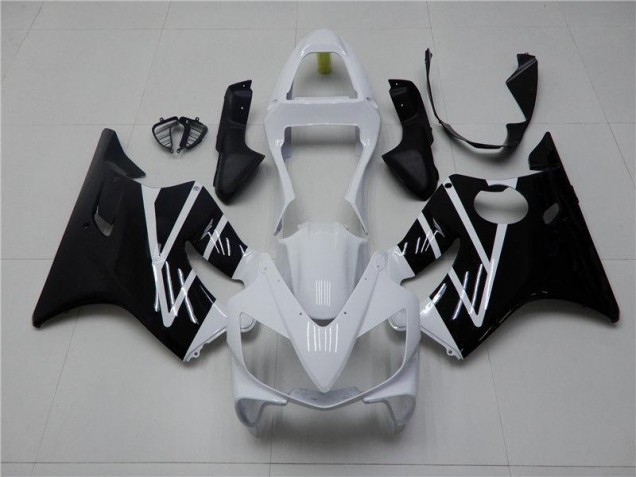 Branco Preto Kits Carenagem CBR 600 F4i 2001-2003 Branco Preto Kits Carenagem CBR 600 F4i 2001-2003
