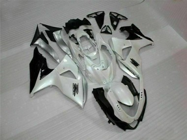 Branco Preto Kits Carenagem GSXR 1000 K9 2009-2016