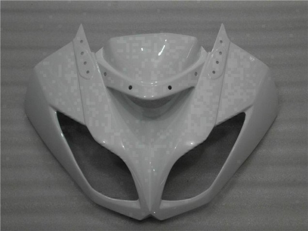 Branco Preto Ninja Carenagem ZX6R 2009-2012 Branco Preto Ninja Carenagem ZX6R 2009-2012