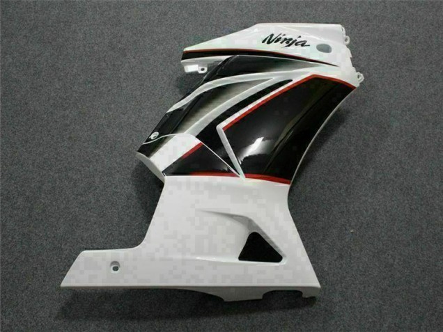 Branco Preto Ninja Kit Carenagem EX250 2008-2012