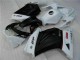 Branco Preto Ninja Kits Carenagem EX250 2008-2012 Branco Preto Ninja Kits Carenagem EX250 2008-2012