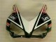 Branco Preto Plástico CBR 1000RR 2004-2005 Branco Preto Plástico CBR 1000RR 2004-2005