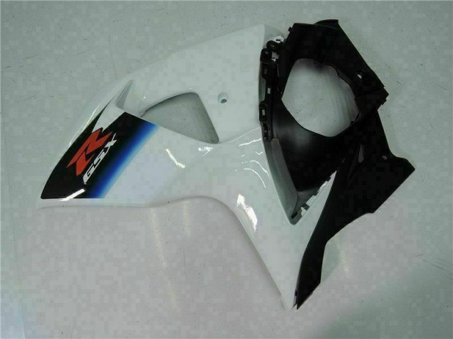 Branco Preto Plásticos GSXR 1000 K9 2009-2016