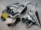 Branco Preto Playboy Carenagem CBR 600 F3 1995-1998 Branco Preto Playboy Carenagem CBR 600 F3 1995-1998