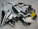 Branco Preto Playboy Carenagem CBR 600 F3 1995-1998 Branco Preto Playboy Carenagem CBR 600 F3 1995-1998
