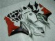 Branco Preto Vermelho Abs Plástico CBR 600RR 2007-2008 Branco Preto Vermelho Abs Plástico CBR 600RR 2007-2008