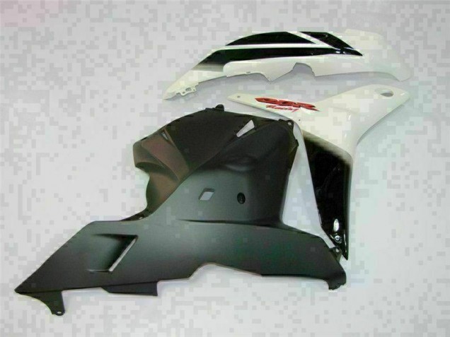 Branco Preto Vermelho Carenagem CBR 600RR 2009-2012 Branco Preto Vermelho Carenagem CBR 600RR 2009-2012