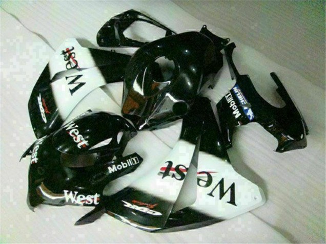 Branco Preto West Carenagem CBR 1000RR 2008-2011 Branco Preto West Carenagem CBR 1000RR 2008-2011