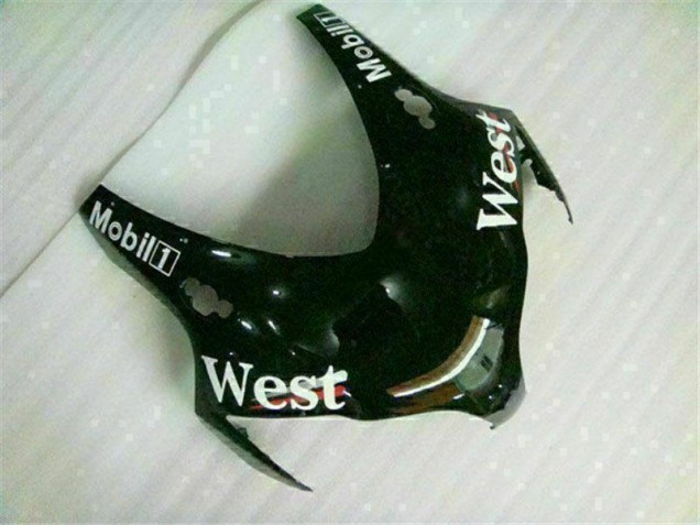 Branco Preto West Carenagem CBR 1000RR 2008-2011 Branco Preto West Carenagem CBR 1000RR 2008-2011