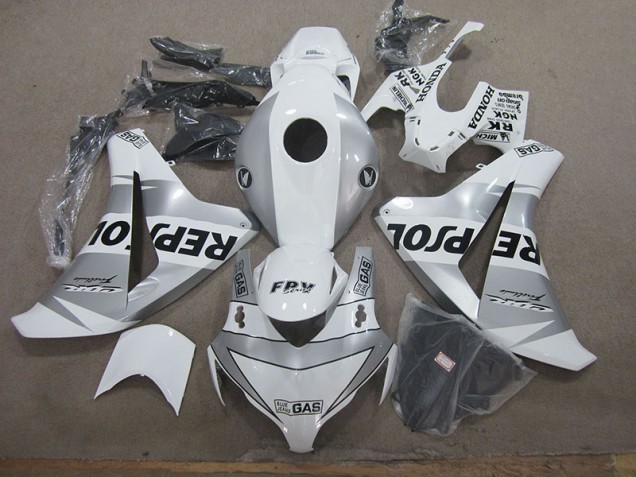 Branco Repsol Injeção Kit Carenagem CBR 1000RR 2008-2011 Branco Repsol Injeção Kit Carenagem CBR 1000RR 2008-2011