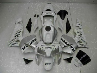 Branco Repsol Injeção Kit Carenagem CBR 600RR 2003-2004
