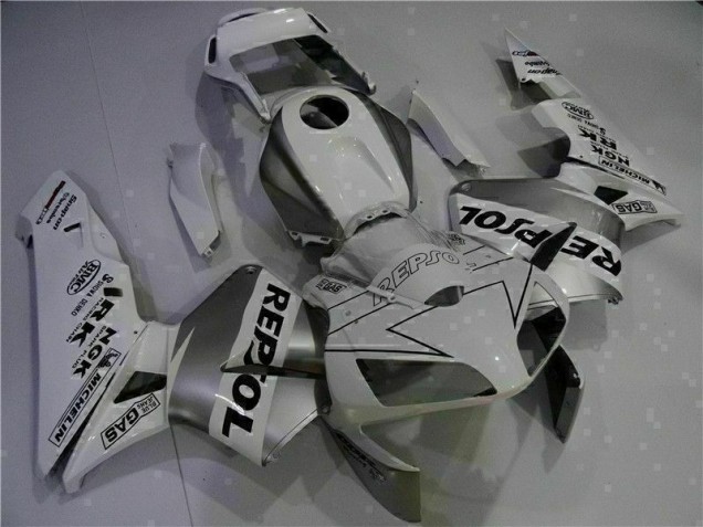 Branco Repsol Injeção Kit Carenagem CBR 600RR 2003-2004