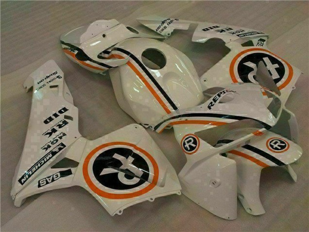 Branco Repsol Kit Completo Carenagem CBR 600RR 2005-2006 Branco Repsol Kit Completo Carenagem CBR 600RR 2005-2006