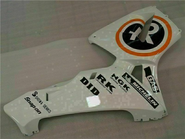 Branco Repsol Kit Completo Carenagem CBR 600RR 2005-2006 Branco Repsol Kit Completo Carenagem CBR 600RR 2005-2006