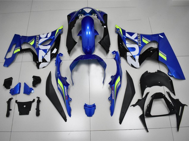 Branco Verde Carenagem GSXR 1000 2017-2023 Branco Verde Carenagem GSXR 1000 2017-2023