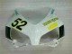 Branco Verde Hannspree 52 Carenagem & Plástico CBR 1000RR 2004-2005 Branco Verde Hannspree 52 Carenagem & Plástico CBR 1000RR 2004-2005