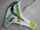 Branco Verde Hannspree 84 Carenagem CBR 1000RR 2008-2011 Branco Verde Hannspree 84 Carenagem CBR 1000RR 2008-2011