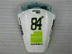 Branco Verde Hannspree 84 Carenagem CBR 1000RR 2008-2011 Branco Verde Hannspree 84 Carenagem CBR 1000RR 2008-2011