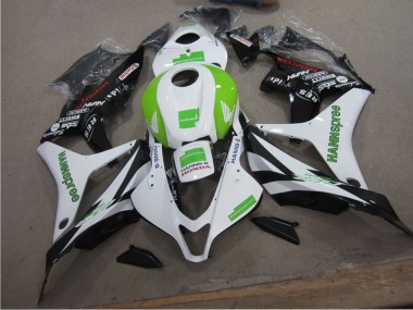Branco Verde Hannspree Carenagem CBR 1000RR 2004-2005
