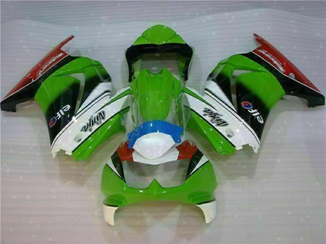 Branco Verde Preto Ninja Carenagem EX250 2008-2012