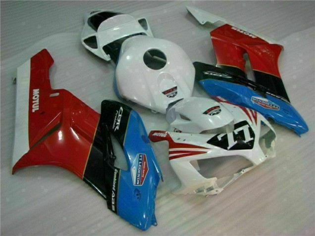 Branco Vermelho 77 Carenagem CBR 1000RR 2004-2005 Branco Vermelho 77 Carenagem CBR 1000RR 2004-2005