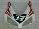 Branco Vermelho 77 Carenagem CBR 1000RR 2004-2005 Branco Vermelho 77 Carenagem CBR 1000RR 2004-2005