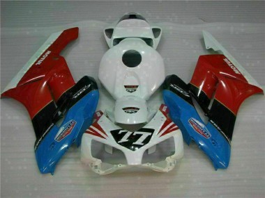 Branco Vermelho 77 Carenagem CBR 1000RR 2004-2005