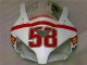 Branco Vermelho Abs Kits Completos Carenagem CBR 1000RR 2004-2005 Branco Vermelho Abs Kits Completos Carenagem CBR 1000RR 2004-2005